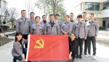 綠色工地，你我共建 | 集團(tuán)黨支部開展植樹節(jié)主題黨日活動(dòng)