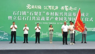 石門鎮(zhèn)立信石門共富蔬菜產(chǎn)業(yè)園先導(dǎo)區(qū)項(xiàng)目開工儀式圓滿舉行！