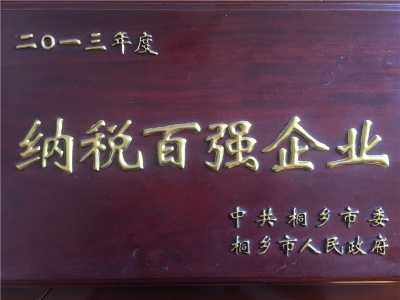2013年度納稅百?gòu)?qiáng)企業(yè)